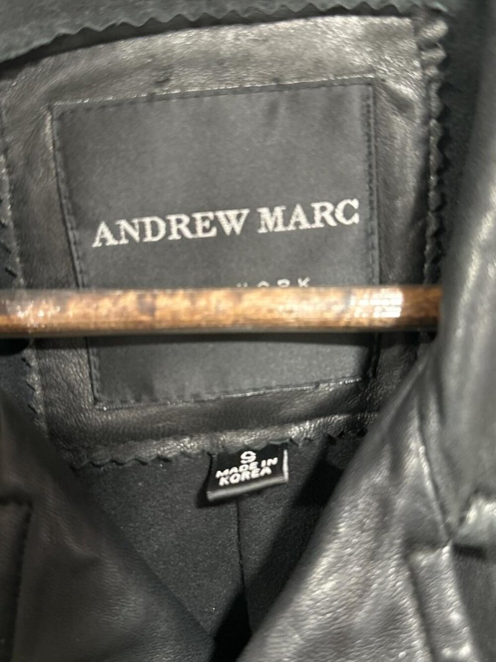 Black leather jacket - Picture 2 of 3